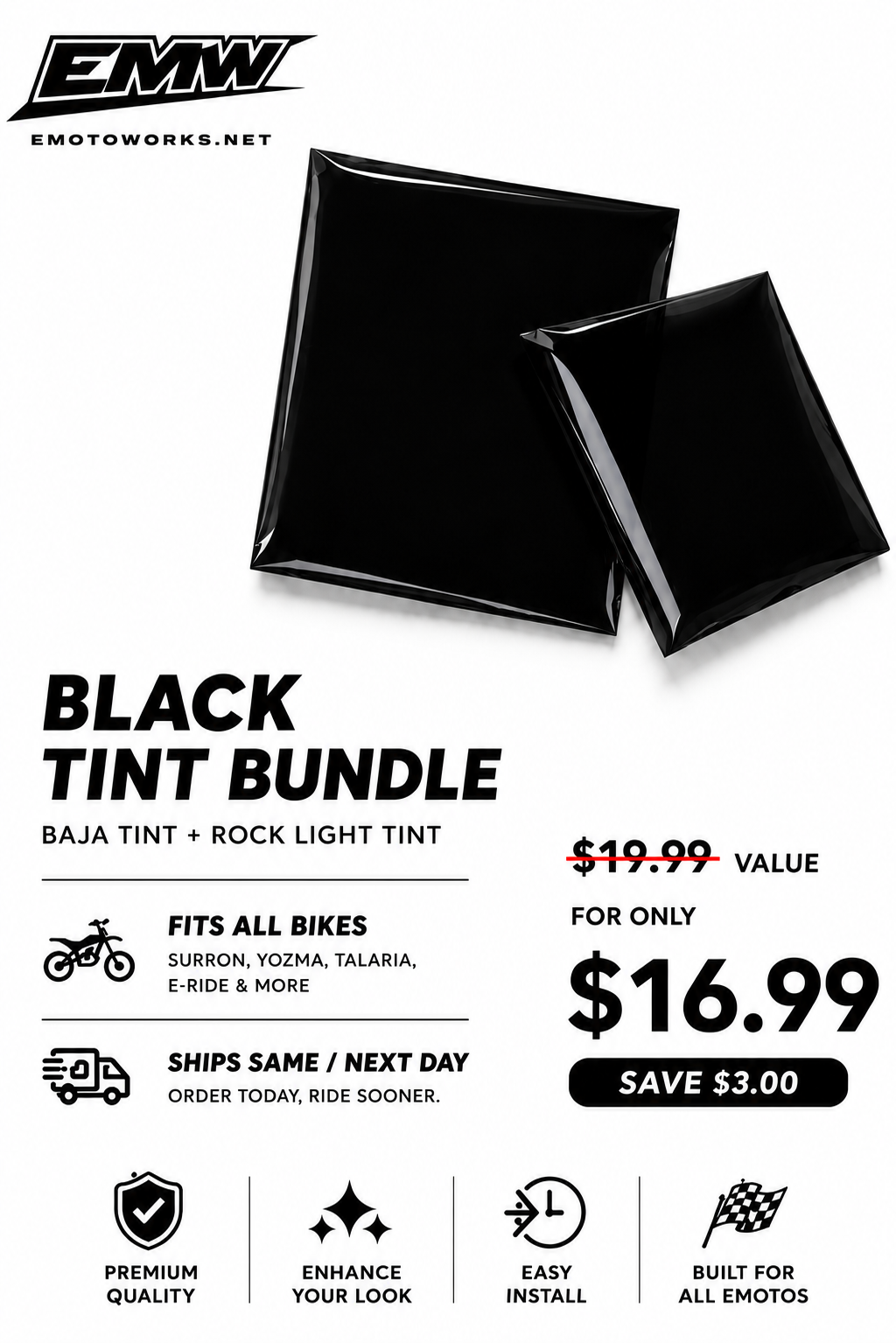 Baja + Rock Light Tint Bundle