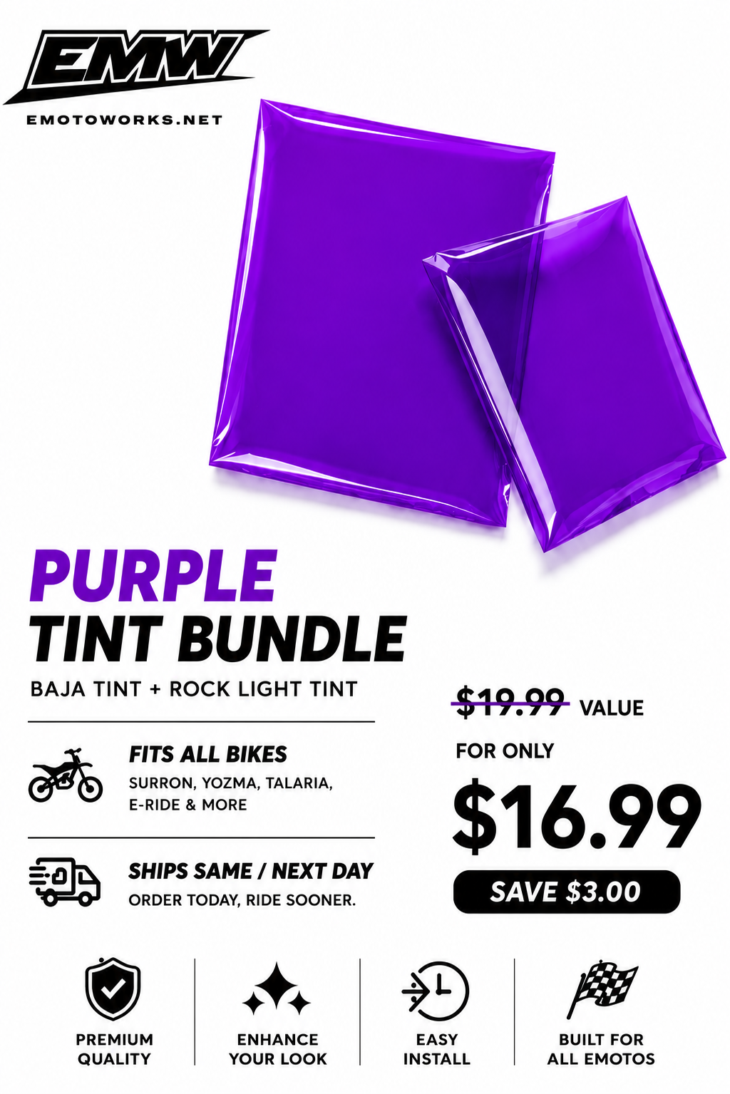 Baja + Rock Light Tint Bundle
